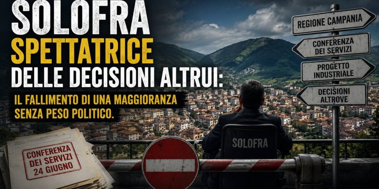 Solofra spettatrice delle decisioni altrui: il fallimento di una maggioranza senza peso politico