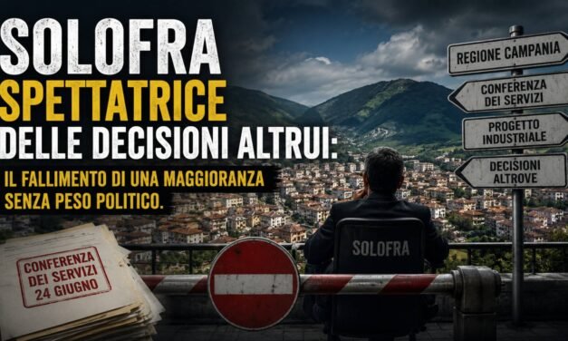 Solofra spettatrice delle decisioni altrui: il fallimento di una maggioranza senza peso politico